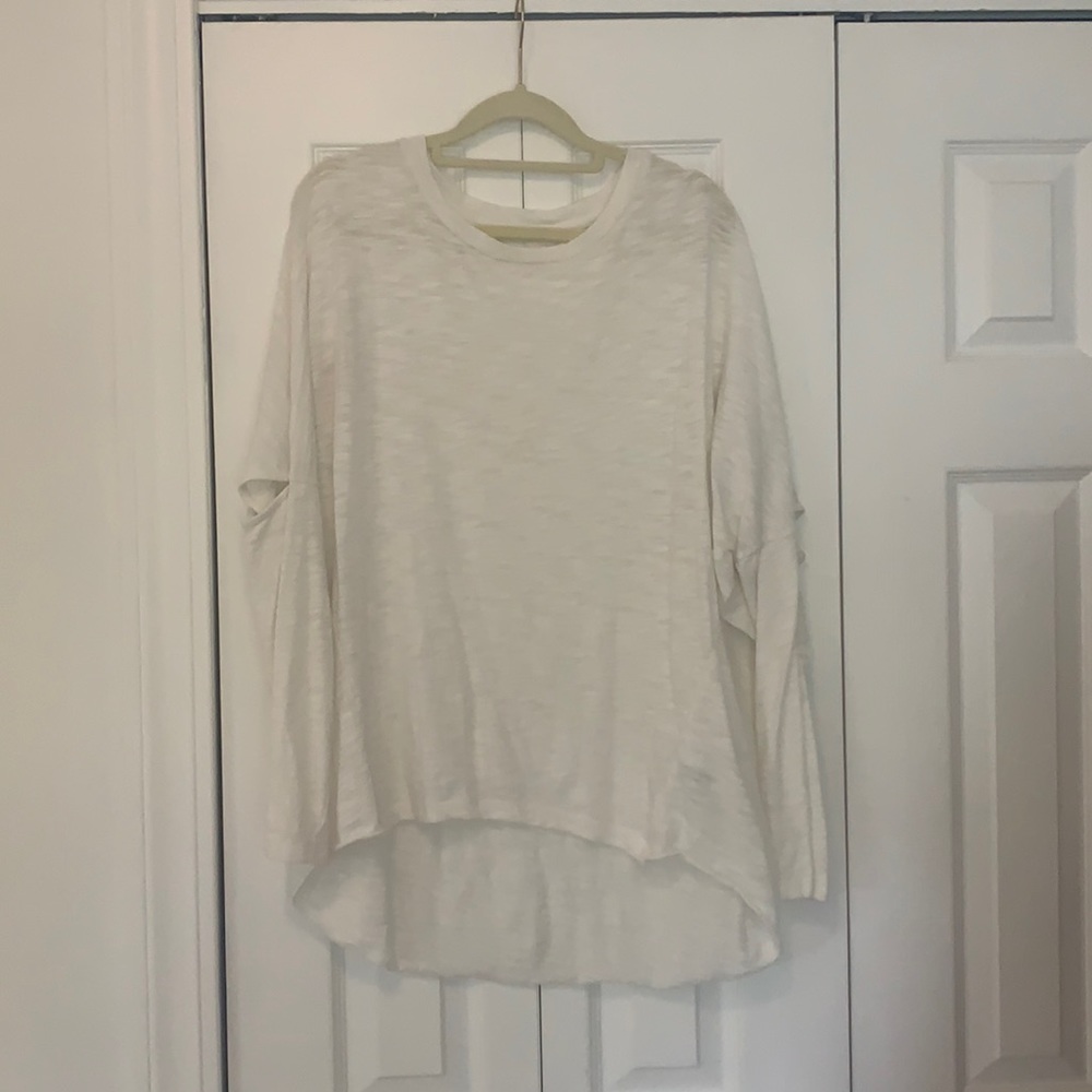 All Saints white long sleeve